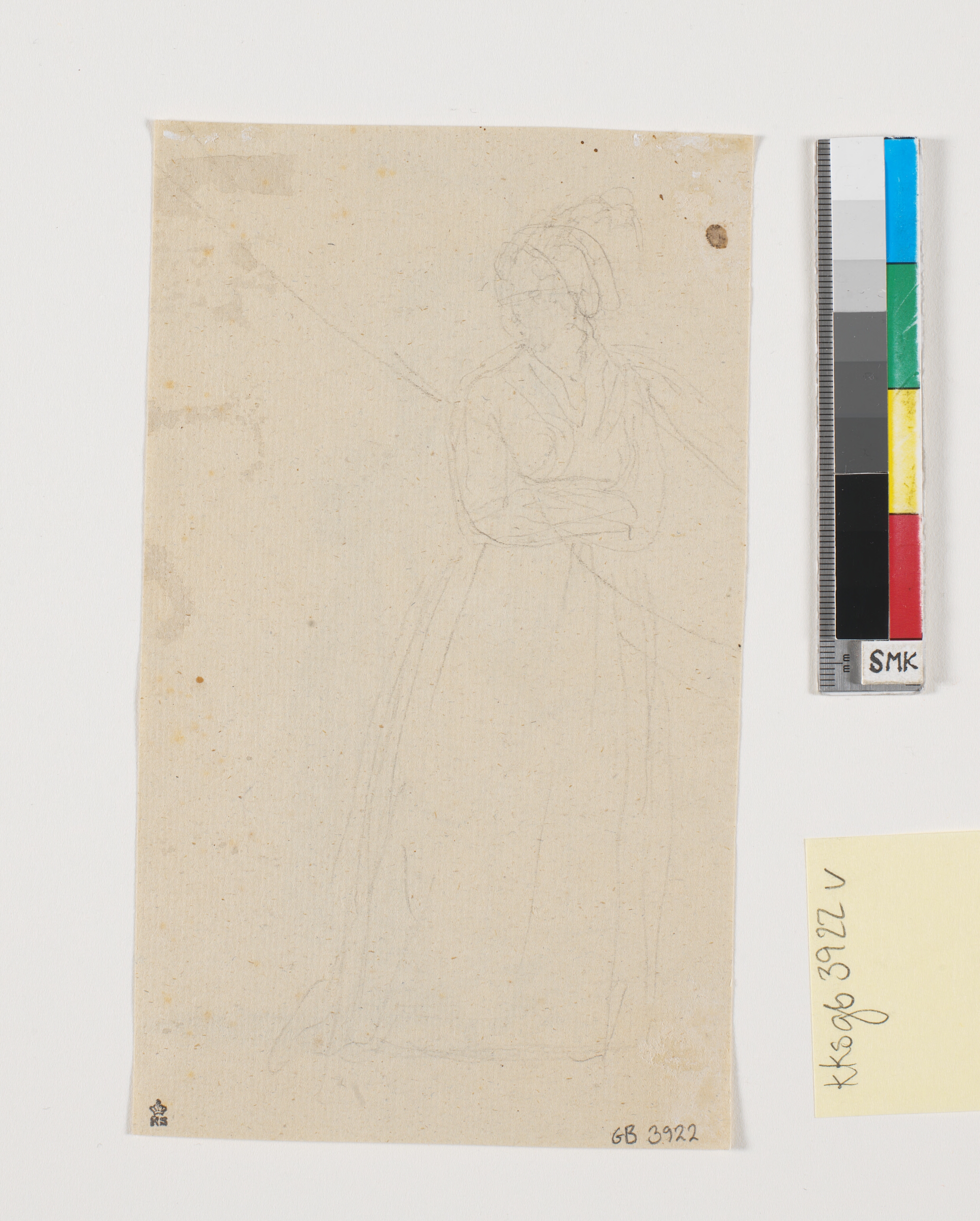 Let rids af en stående kvinde